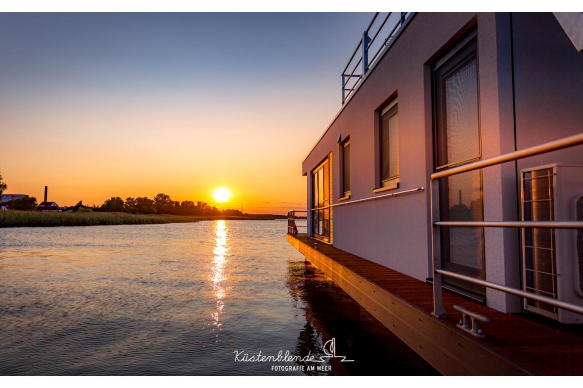ريبنيتس-دامغارتن Ostsee Hausboot - Kranichnest Lp1 المظهر الخارجي الصورة
