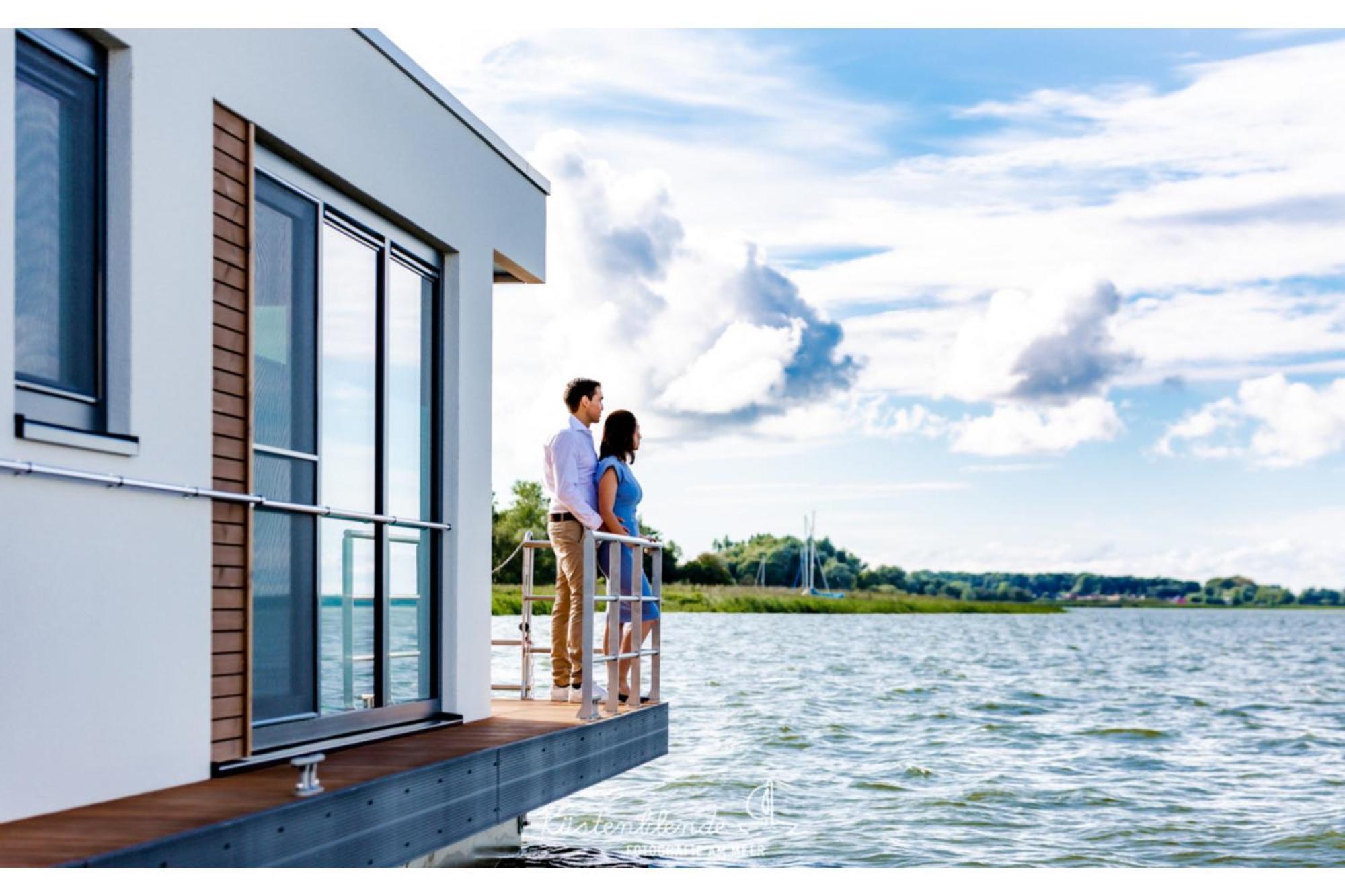ريبنيتس-دامغارتن Ostsee Hausboot - Kranichnest Lp1 المظهر الخارجي الصورة