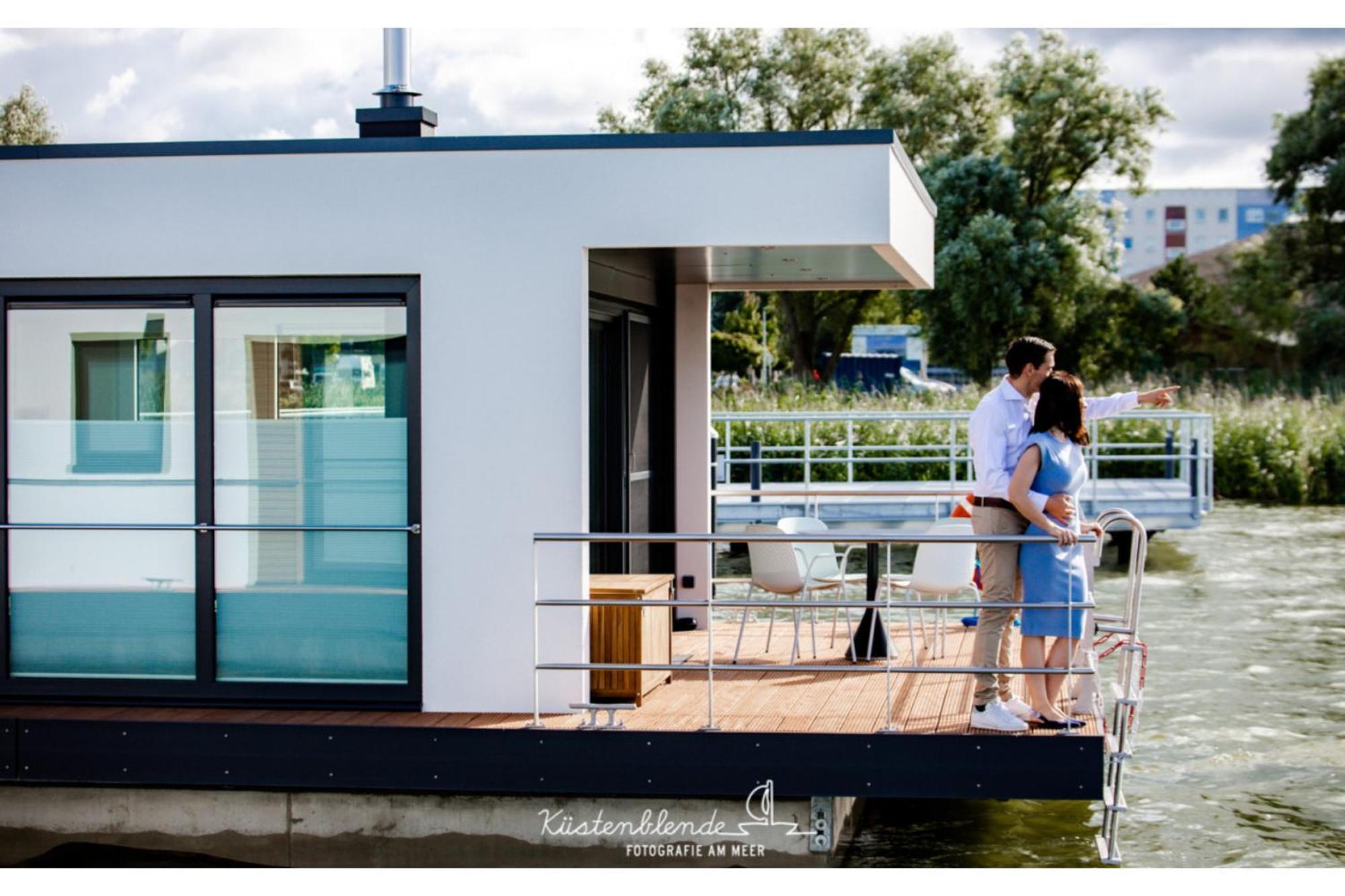ريبنيتس-دامغارتن Ostsee Hausboot - Kranichnest Lp1 المظهر الخارجي الصورة