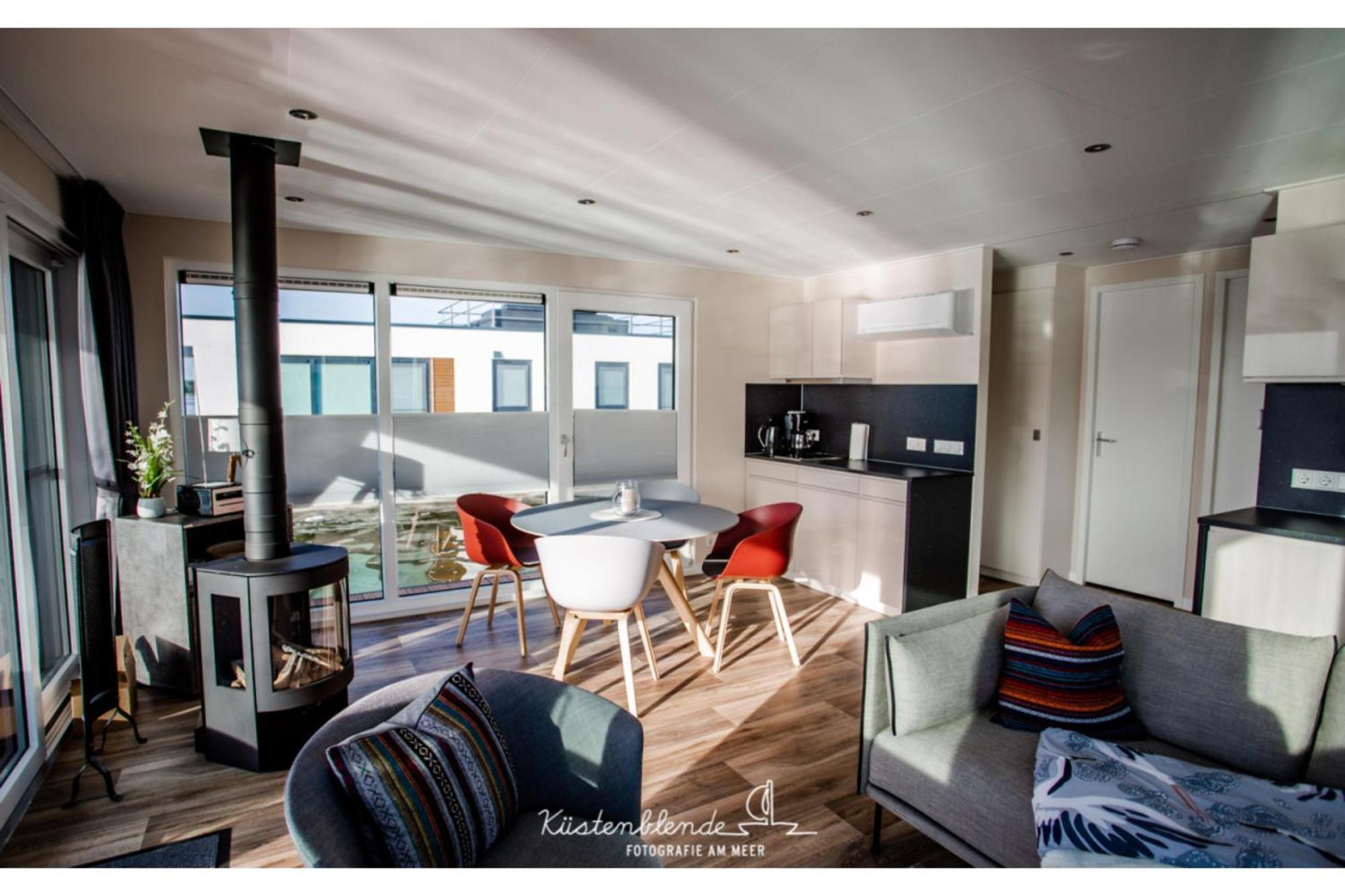 ريبنيتس-دامغارتن Ostsee Hausboot - Kranichnest Lp1 المظهر الخارجي الصورة