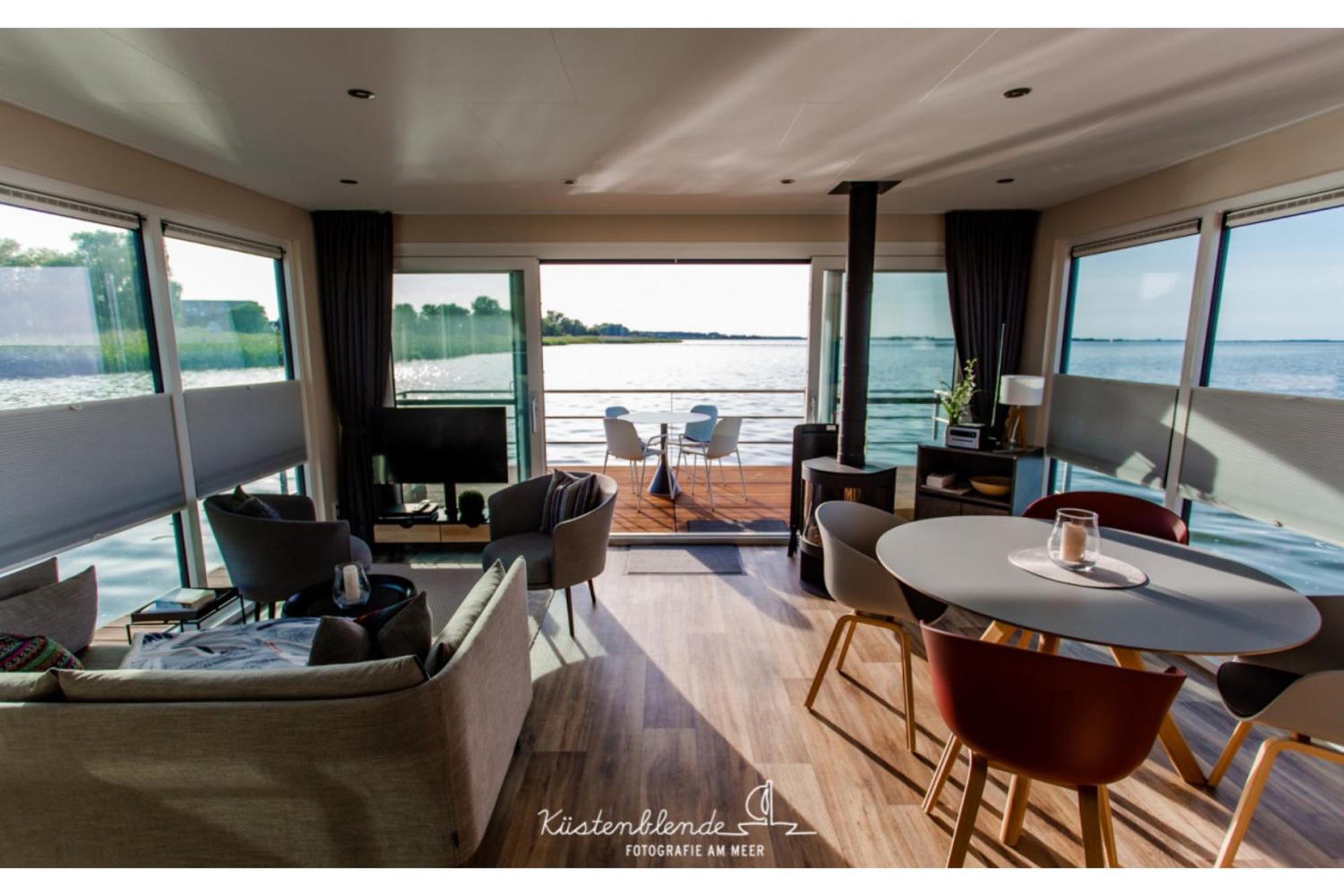 ريبنيتس-دامغارتن Ostsee Hausboot - Kranichnest Lp1 المظهر الخارجي الصورة