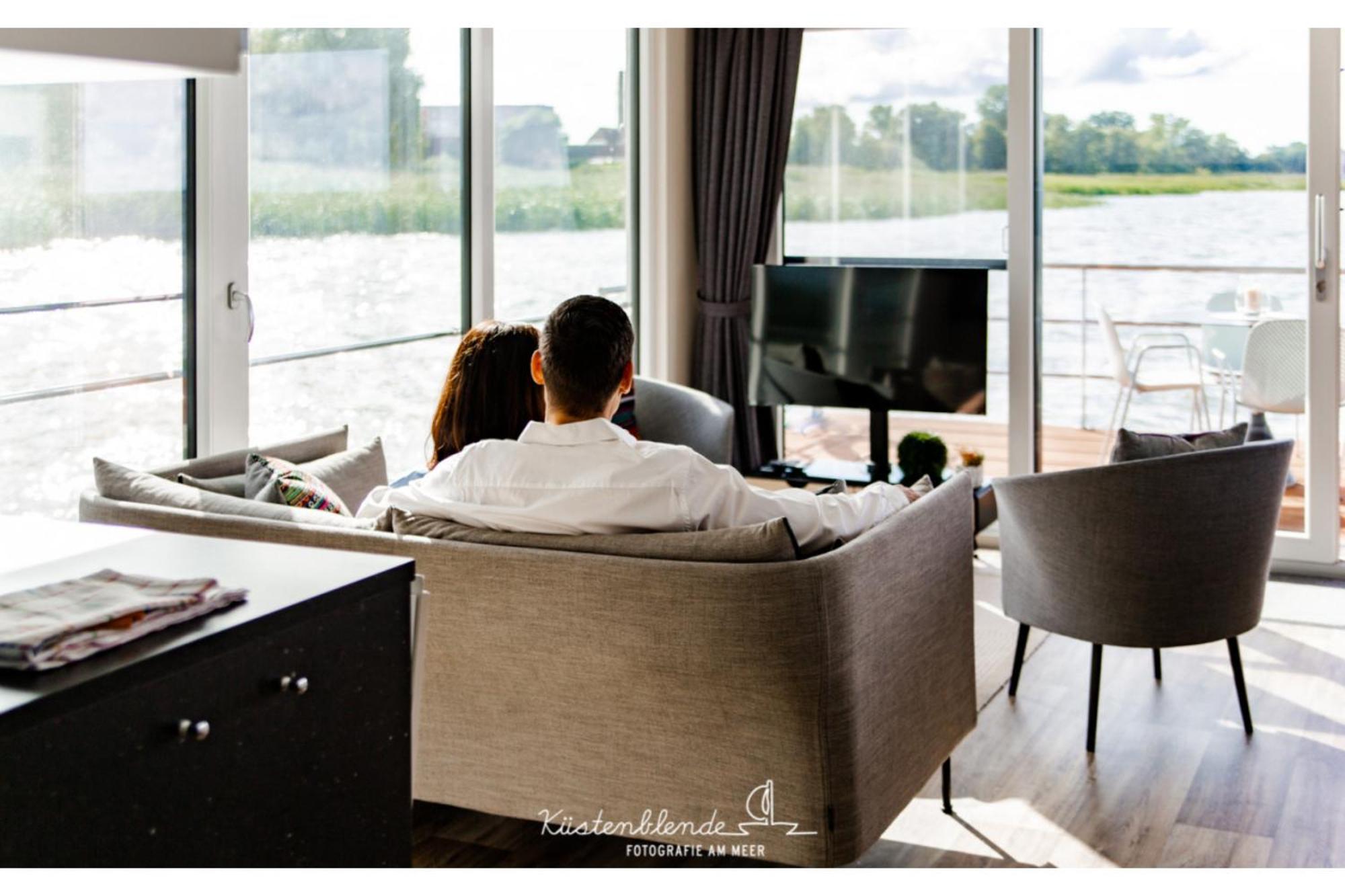 ريبنيتس-دامغارتن Ostsee Hausboot - Kranichnest Lp1 المظهر الخارجي الصورة